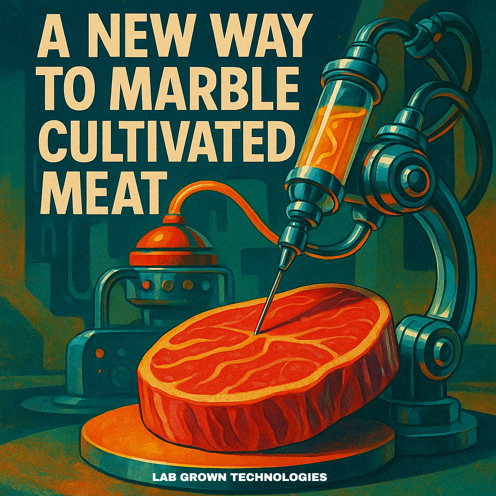 Gourmey Found a New Way to Marble Cultivated Meat