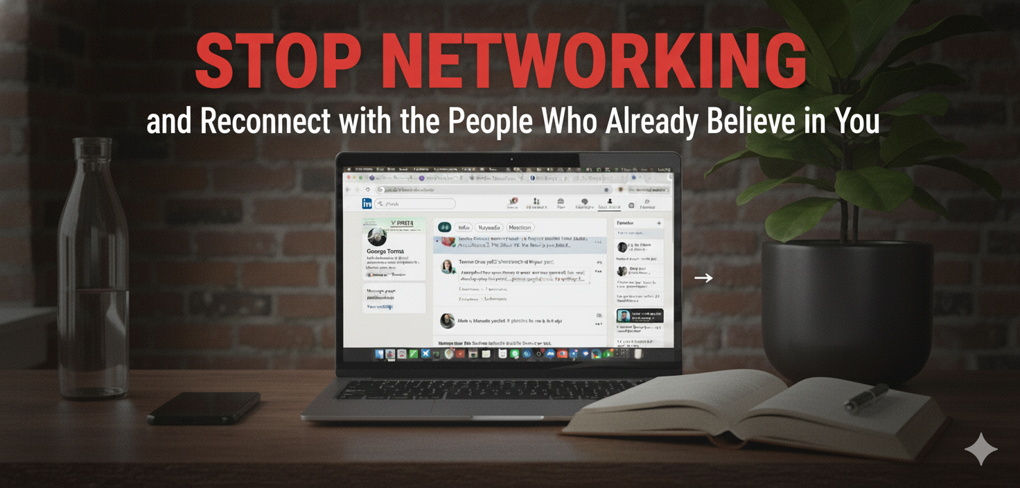Stop Networking and Reconnect with the People Who Already Believe in You