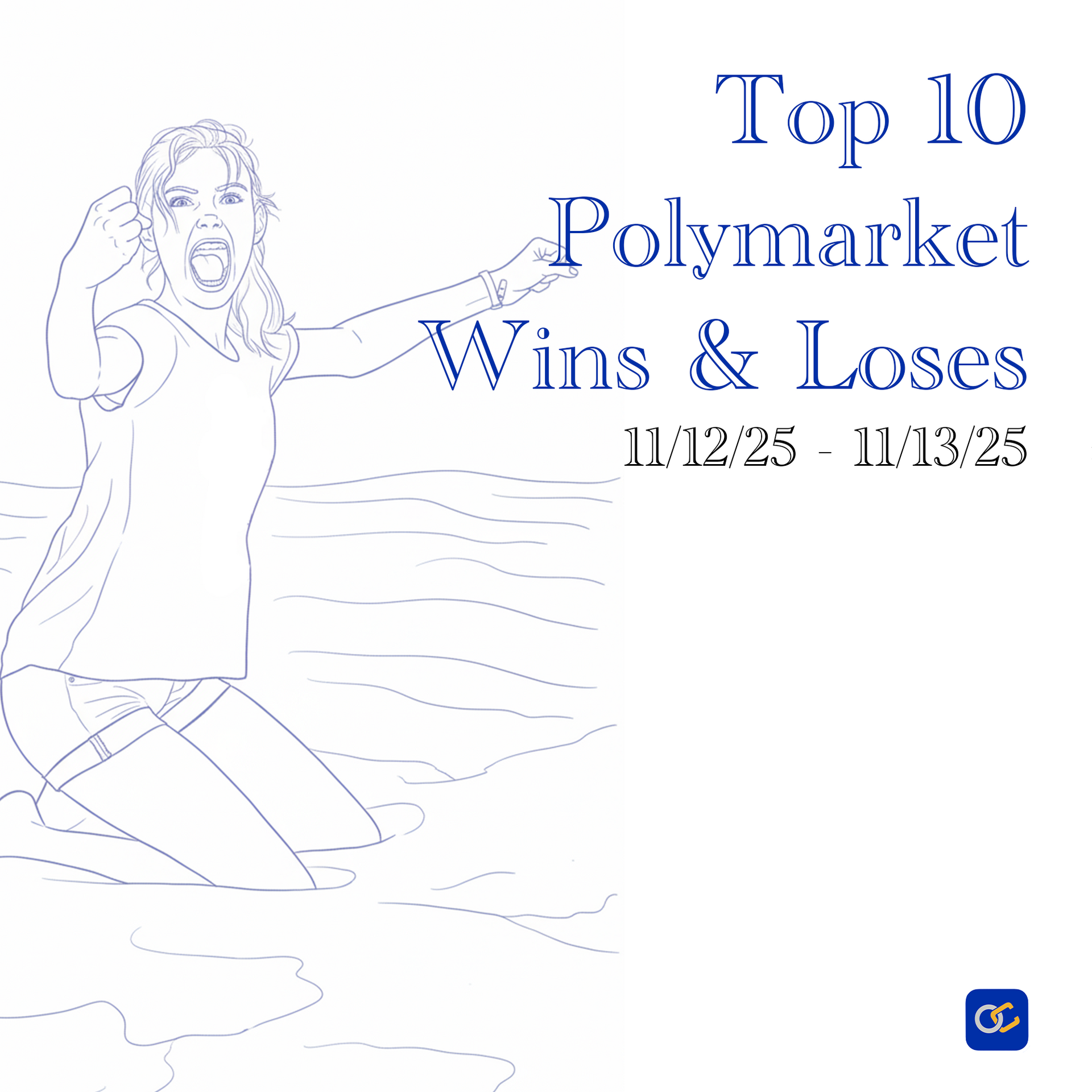 11/12/25 - 11/13/25 | Top 10 Polymarket Wins & Loses 