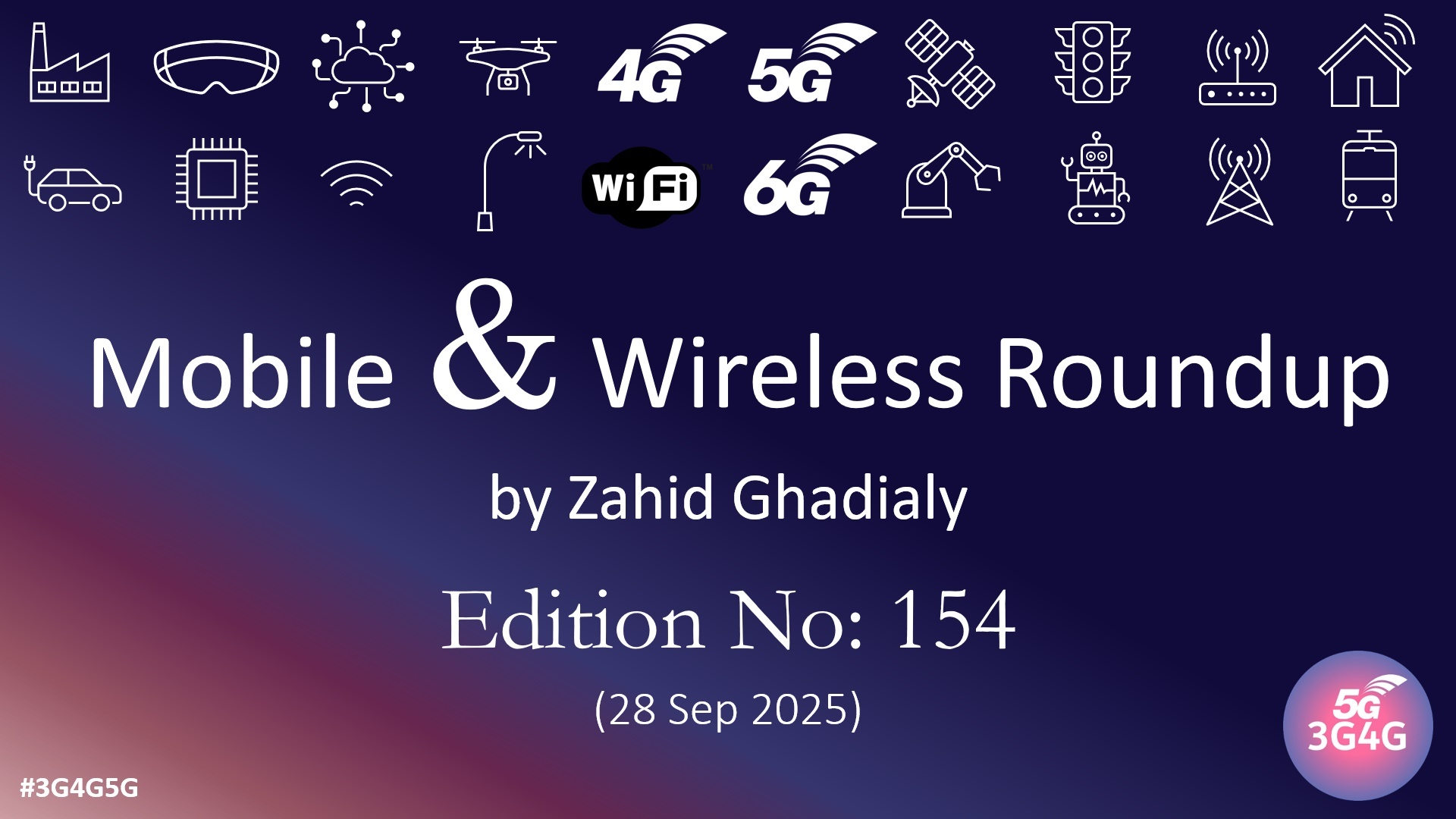 Mobile & Wireless Roundup No. 154