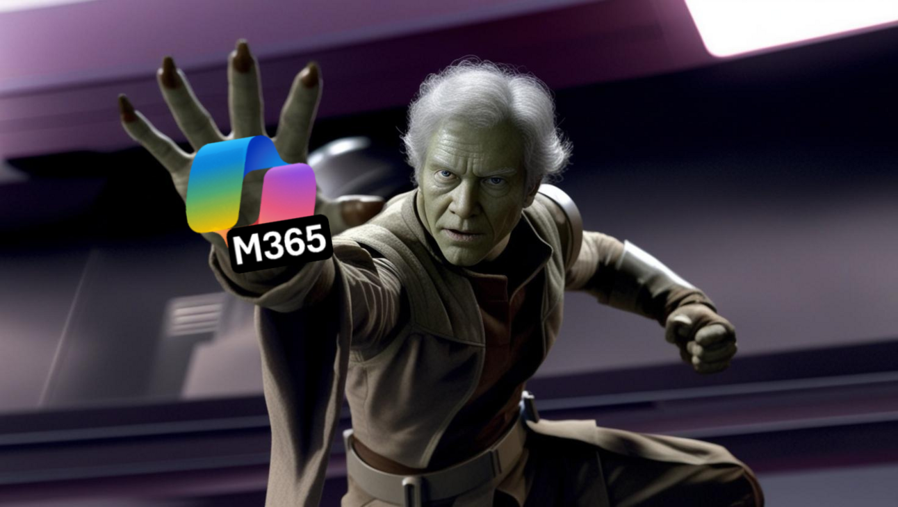 "Use the force(d), Copilot!"