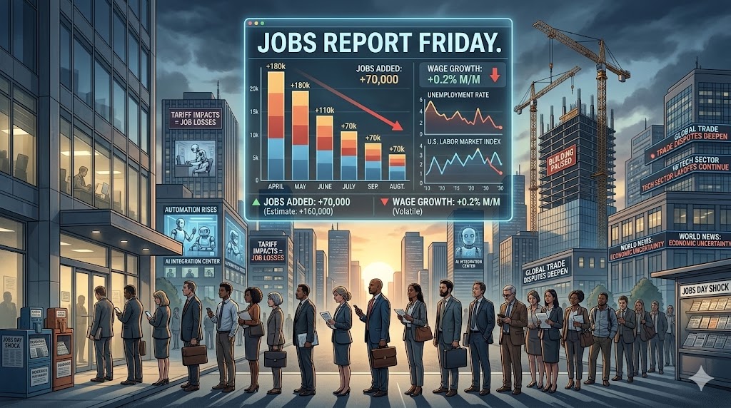 Friday Jobs Report: A Labor Market Holding Its Breath