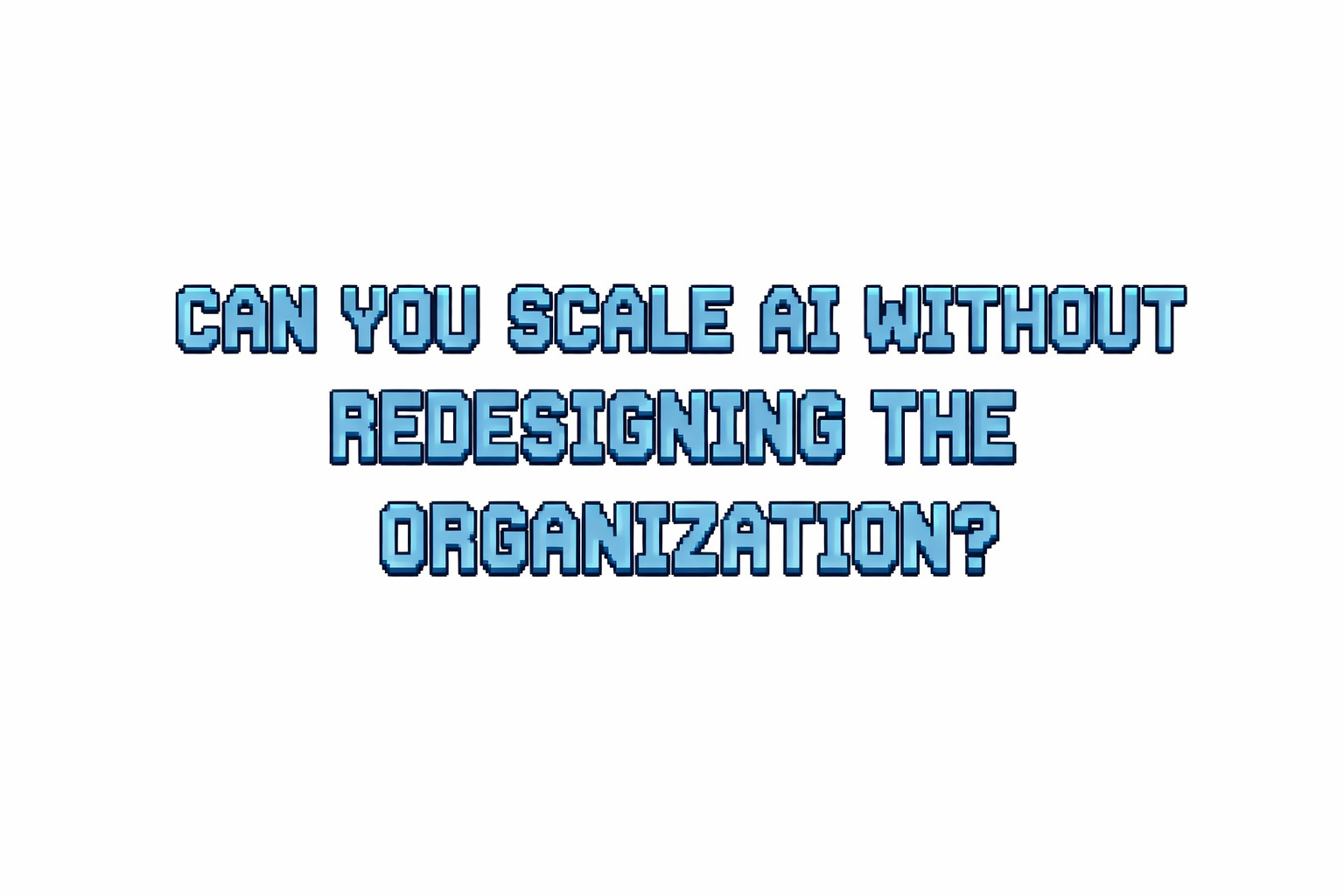 Don't Sell Software, Sell Transformation