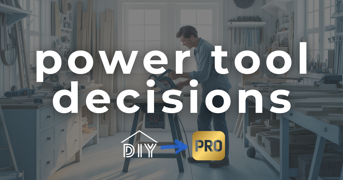 The Only Power Tools Homeowners Actually Need
