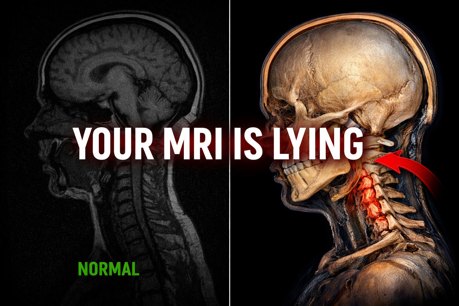 Why Your "Normal" MRI is Lying to You.
