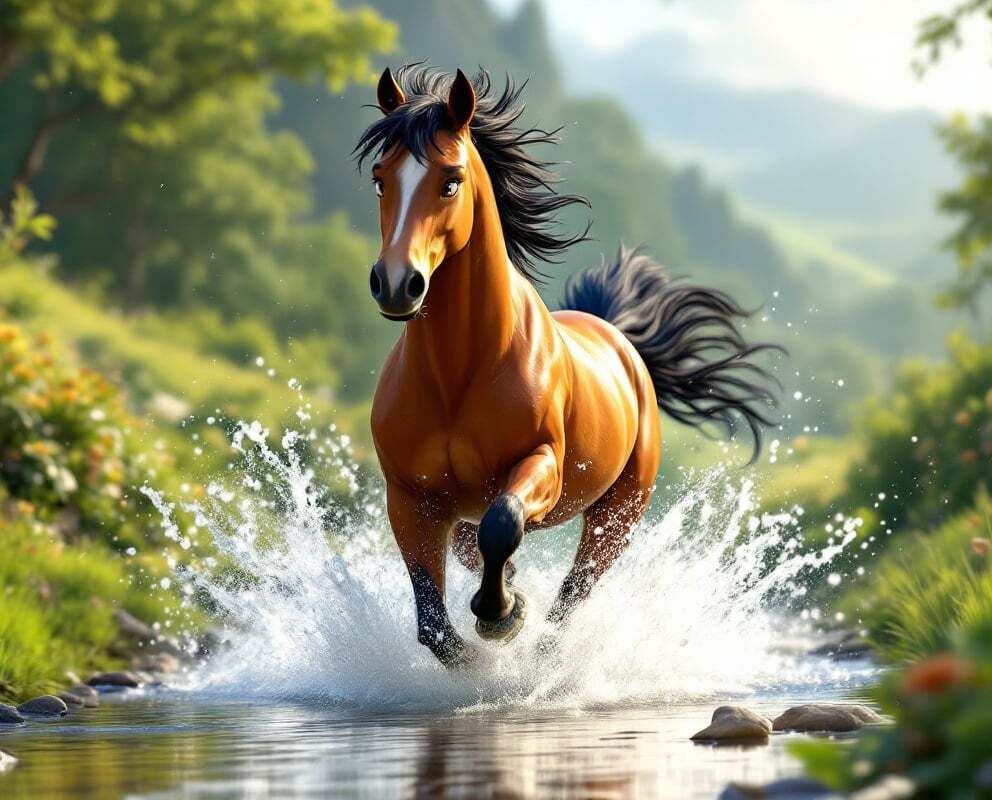 Today’s Story: Pedro’s Wild Quest with Spirit! 🐴