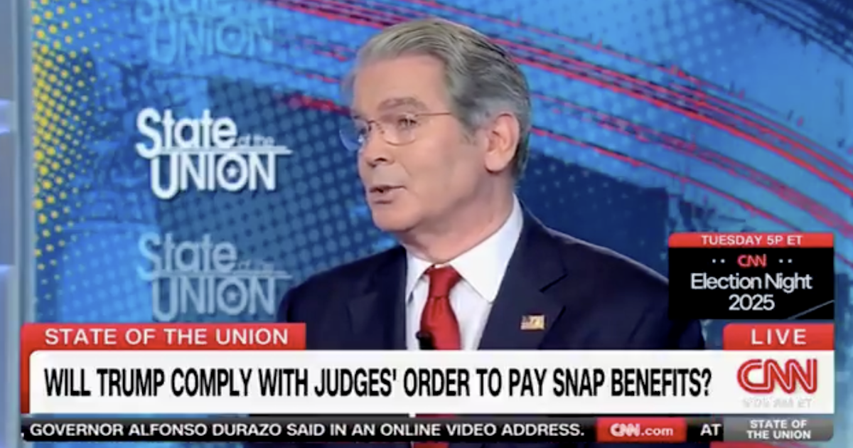 Bessent Signals SNAP Payments Could Resume This Week