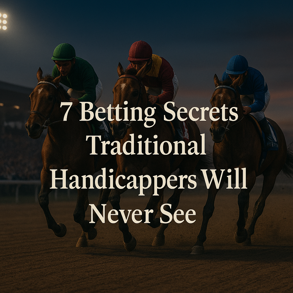 7 Betting Secrets Traditional Handicappers Will Never See