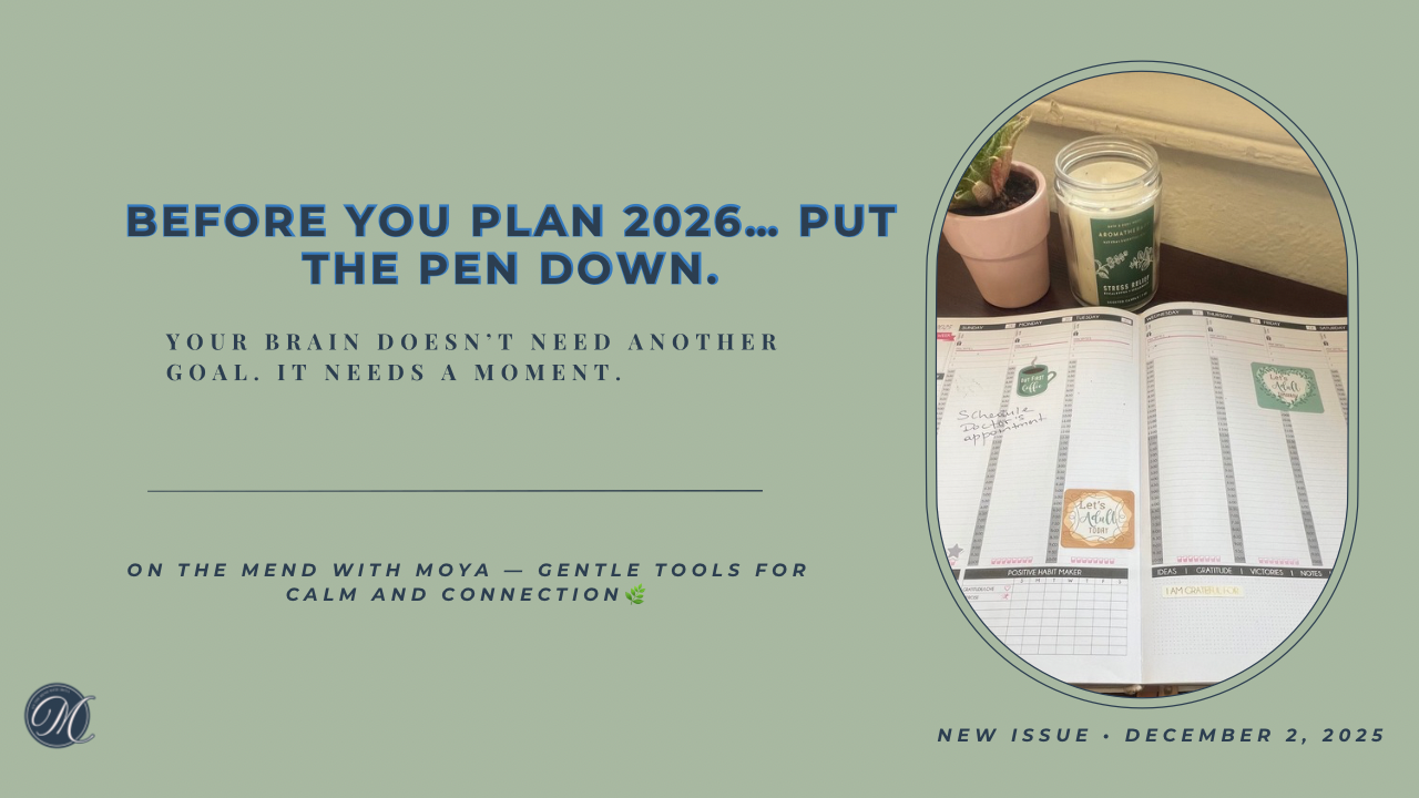 Before you plan 2026... put the pen down.