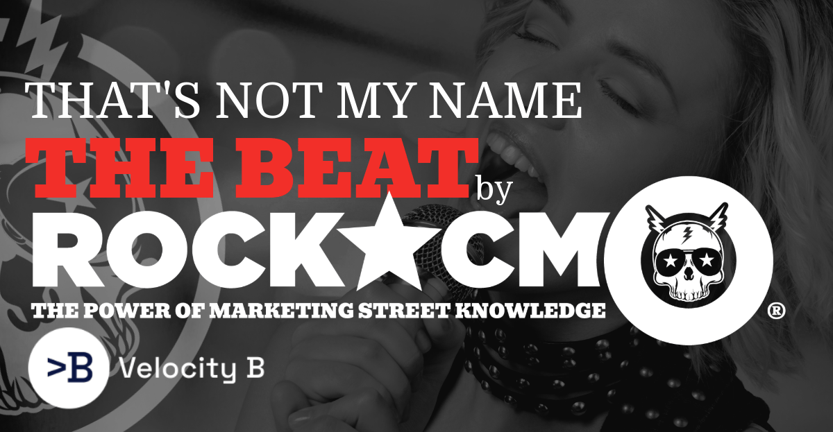 That’s Not My Name