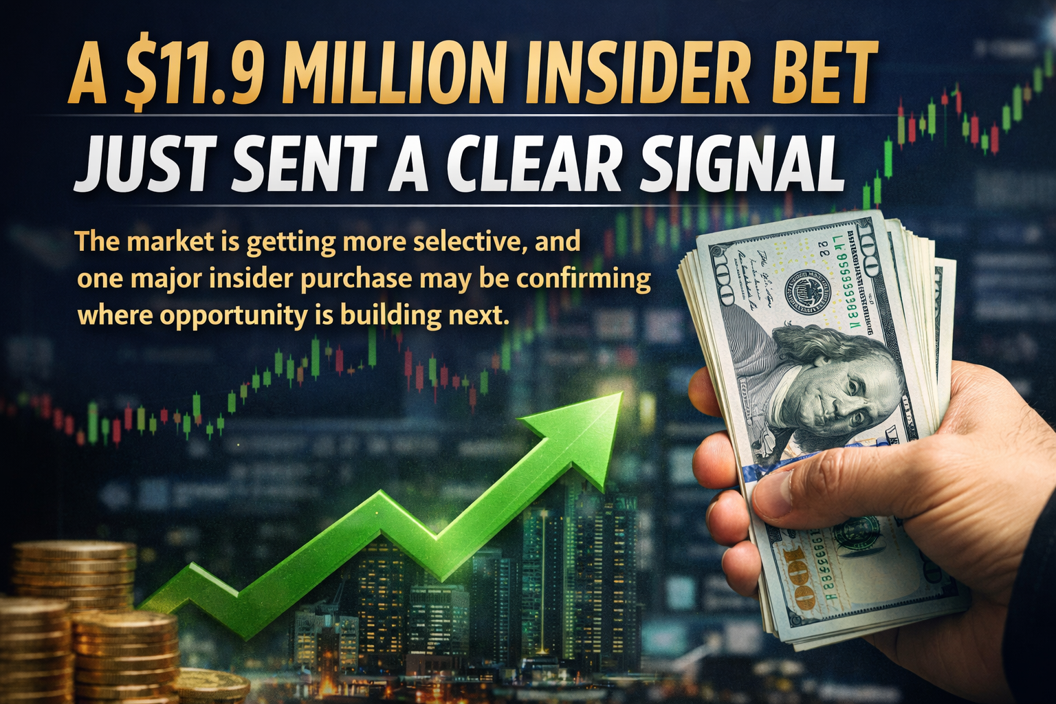 A $11.9 Million Insider Bet Just Sent a Clear Signal
