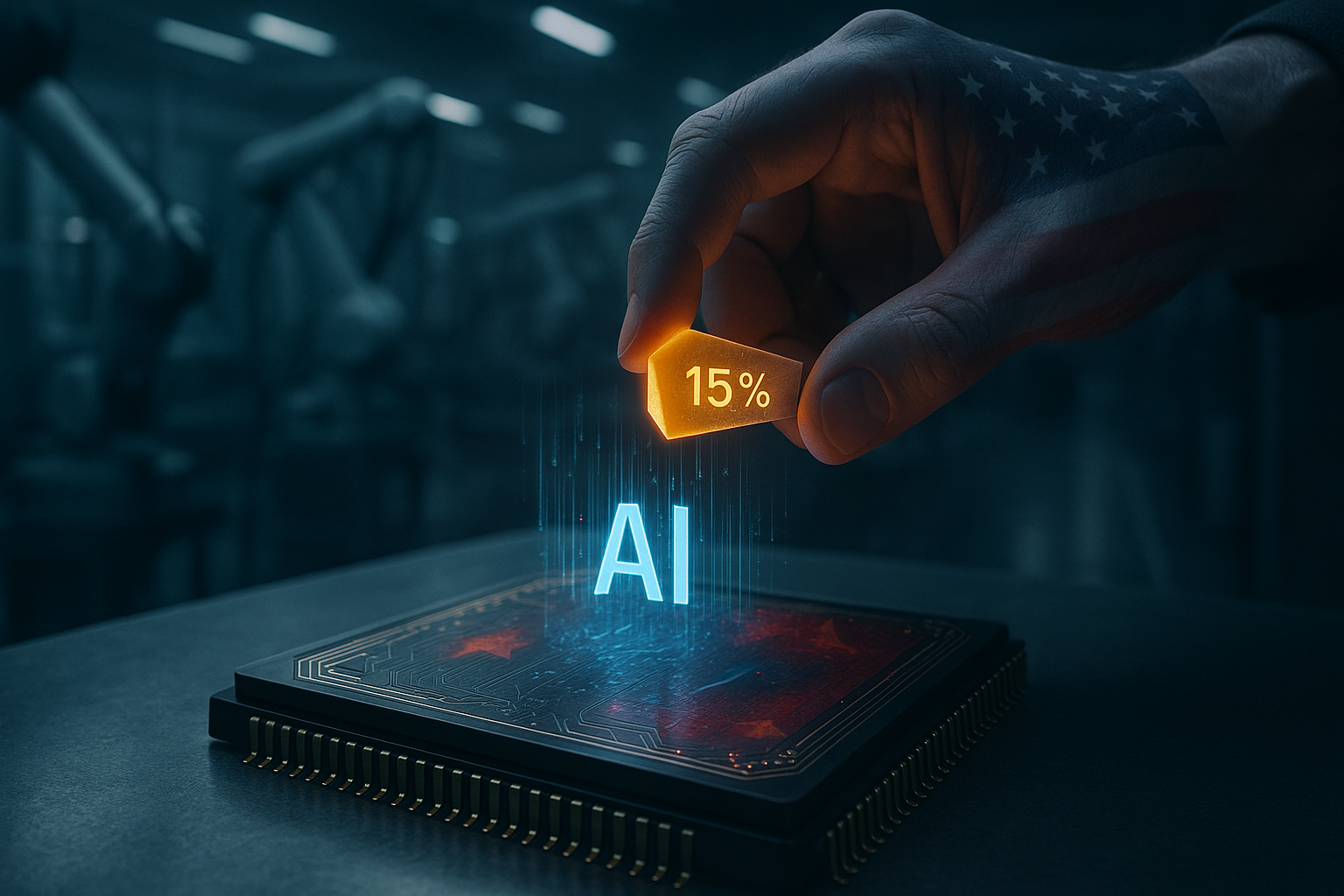 Washington’s 15% Take on China AI Chips Is the New Risk 