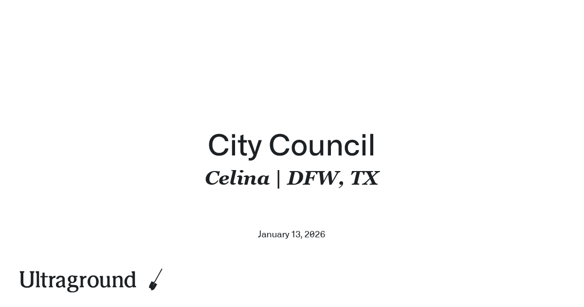 Celina City Council