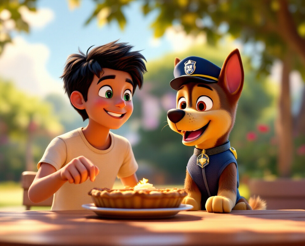 Today’s Story: Pedro Magical Feast 🍗🐾