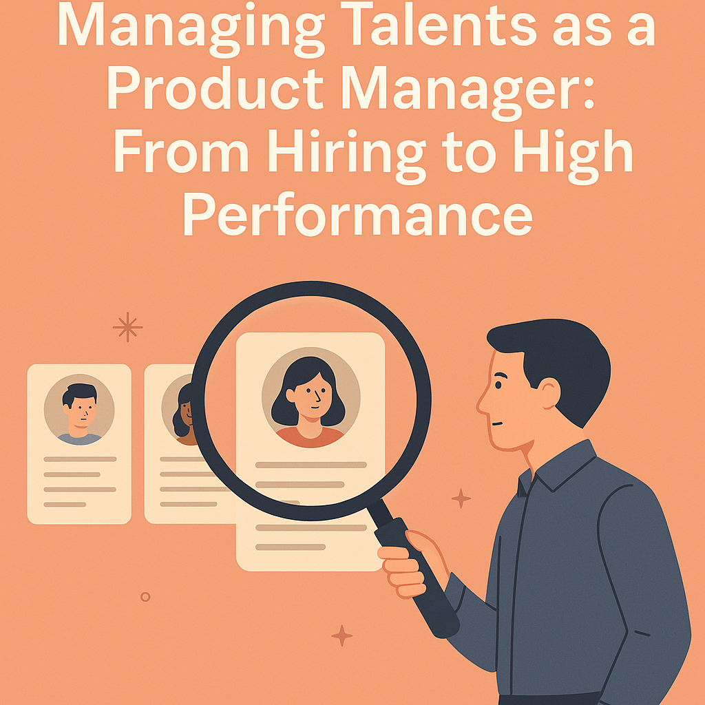 Managing Talents as a Product Manager: From Hiring to High Performance