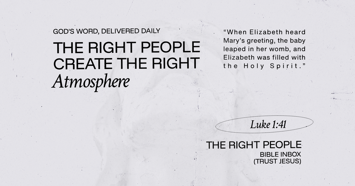 The Right People (this is for YOU)