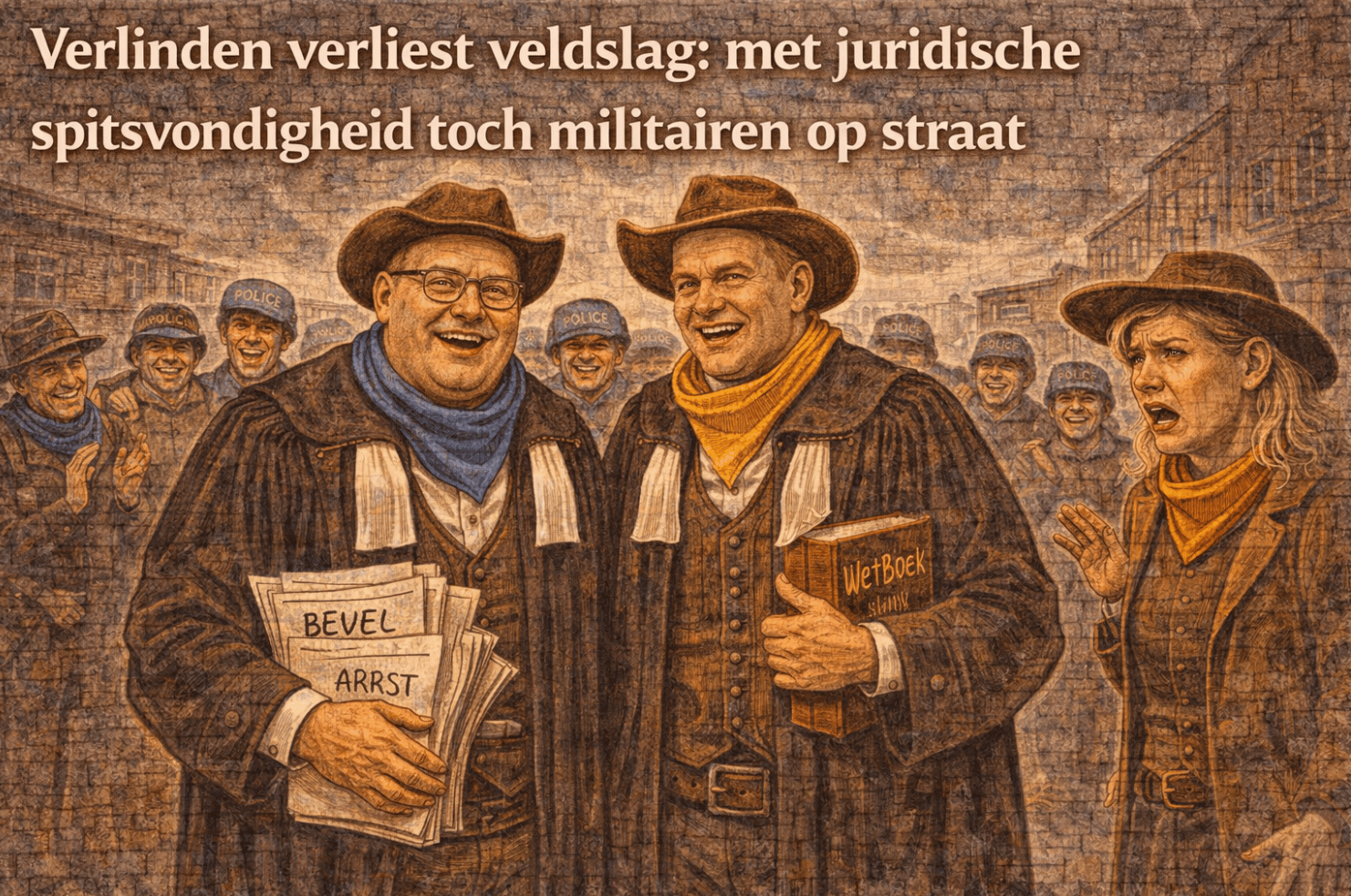 Verlinden verliest veldslag: met ‘advocatenstreek’ brengen Quintin en Francken militairen op straat, maar de grote ‘koppeling’ is niet weg 