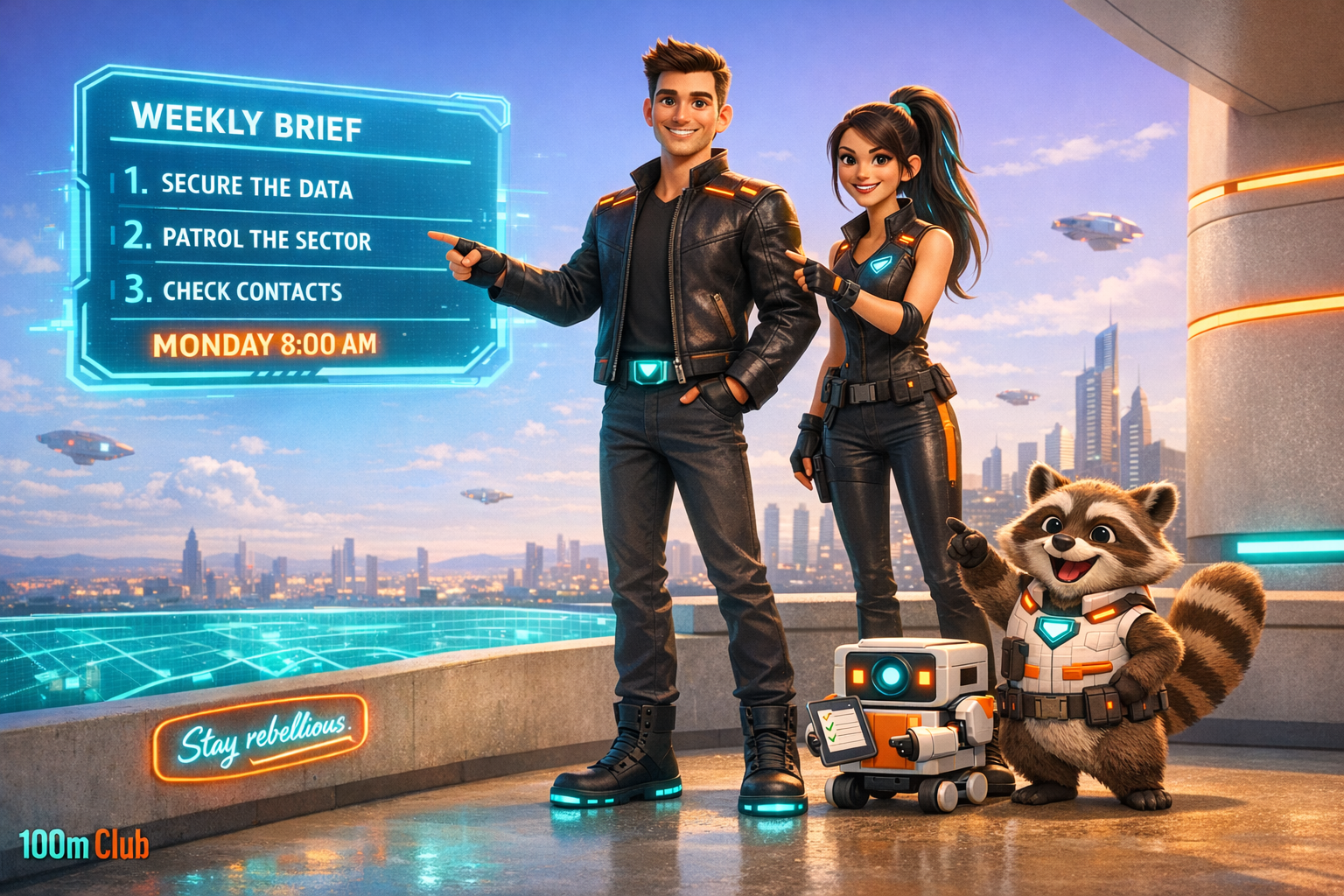 Get your week sorted before Monday arrives