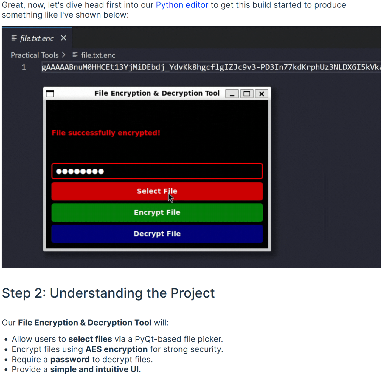 How To Build a File Encryption App in Python