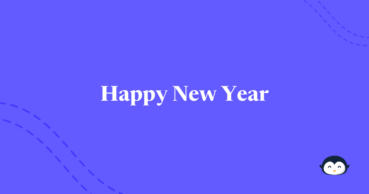 🐧 Happy New Year!