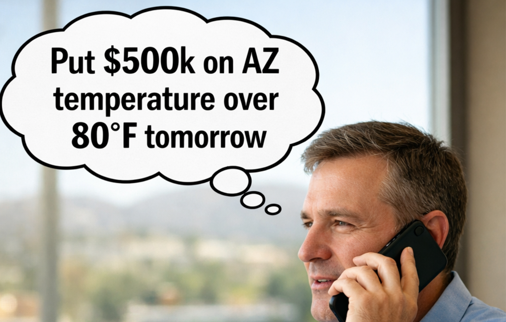 Betting on the Weather is Popular