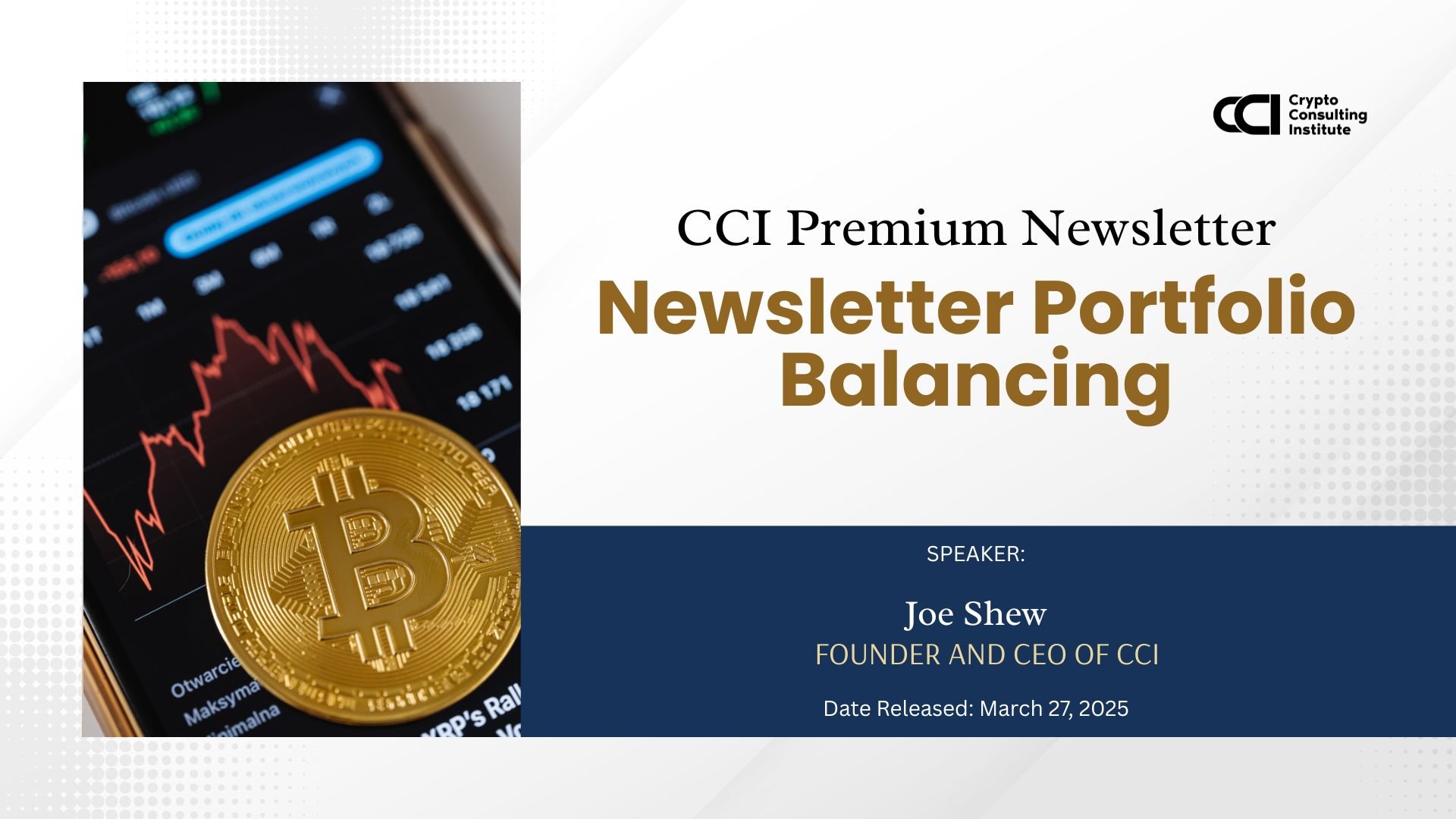 Newsletter Portfolio Balancing [March '26]