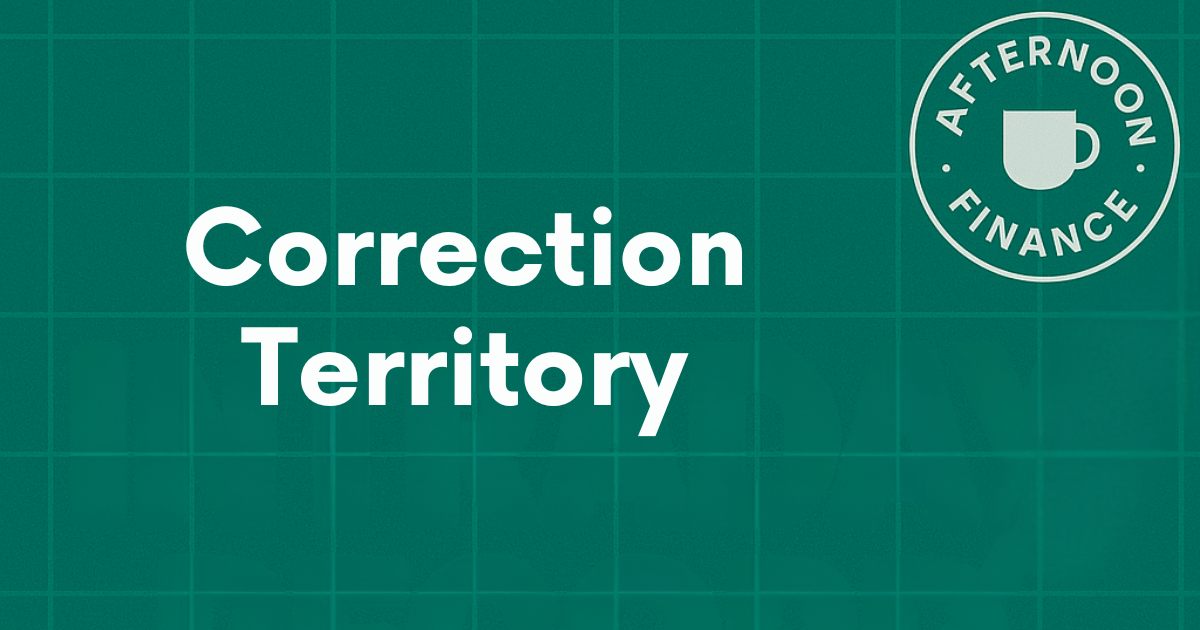 🕟 Correction Territory
