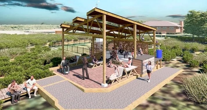 Back Bay's New Outdoor Classroom