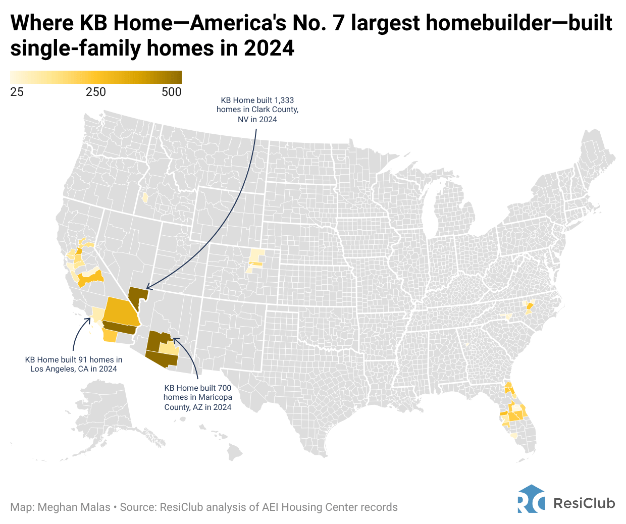 KB Home—a giant homebuilder ranked No. 526 on the Fortune 1000—to move its headquarters from L.A. to Arizona