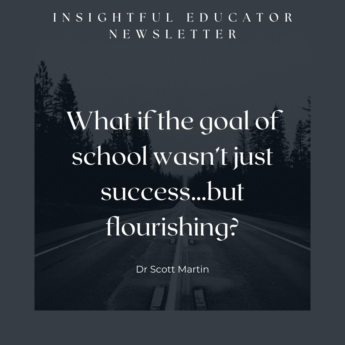 A New Way To Think About Schooling