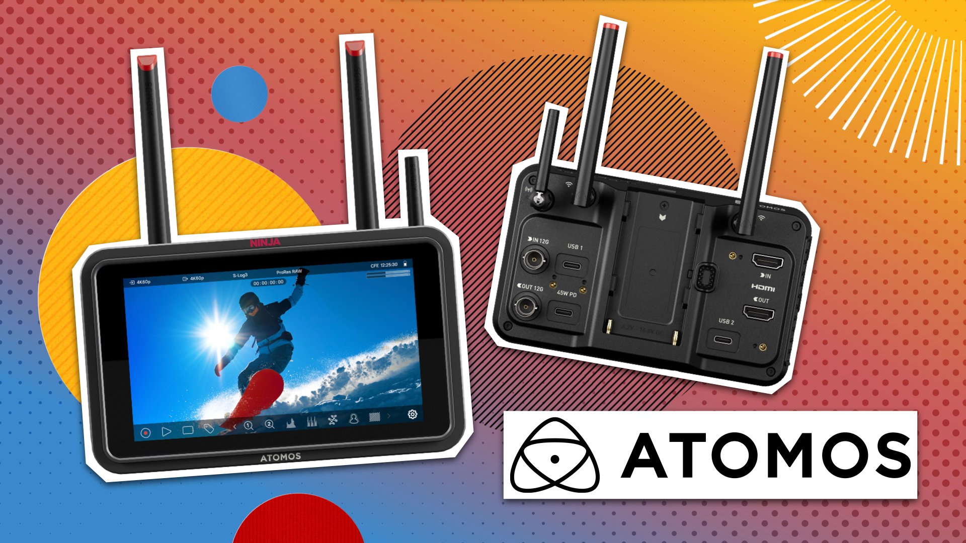 Atomos Ninja TX: The Most Advanced Monitor-Recorder Gets SDI and Cloud Integration
