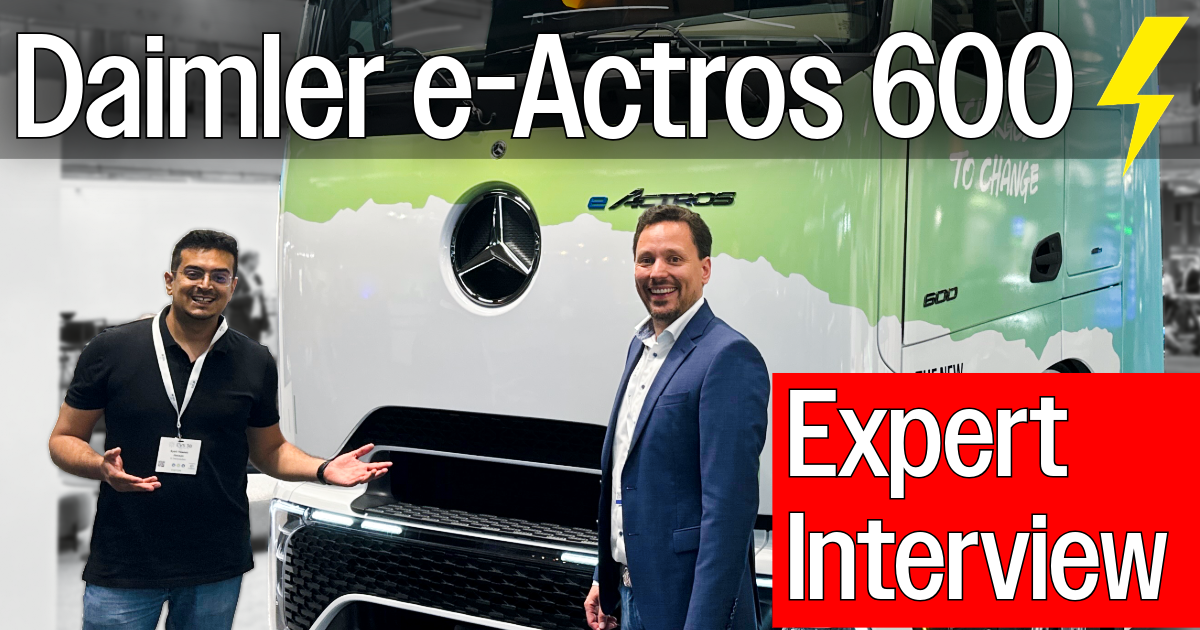 Mercedes eActros 600: Explained by Daimler Insider