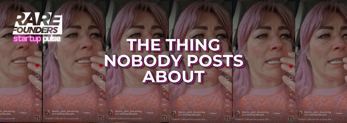 The Thing Nobody Posts About