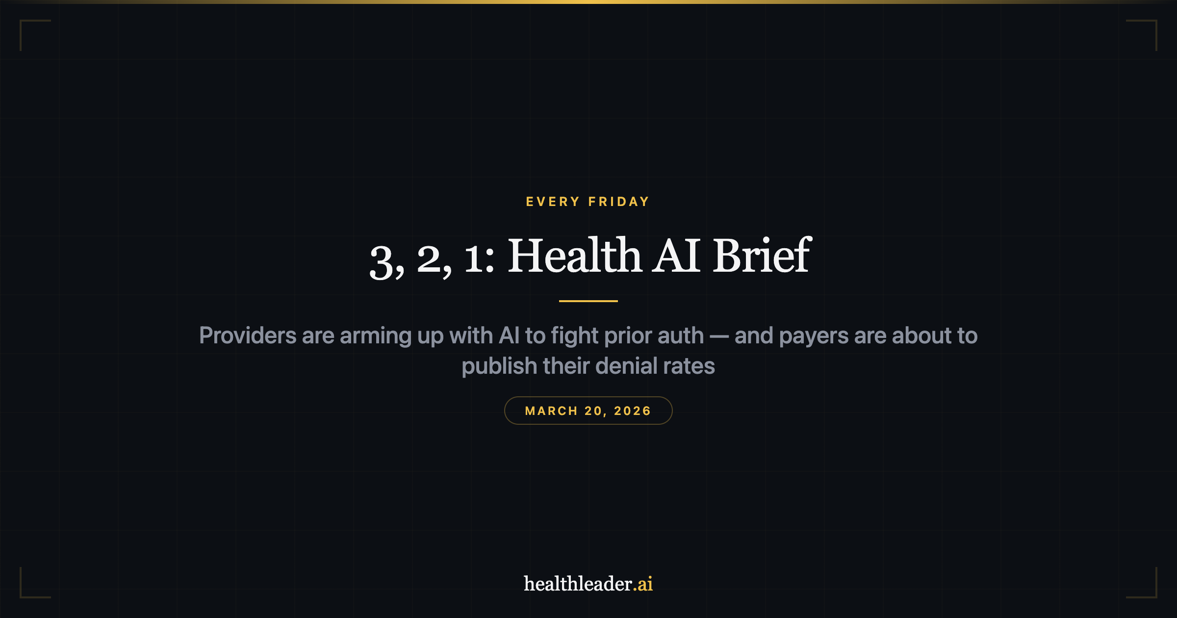 Providers arming up with AI to fight prior auth — and payers are about to publish their denial rates