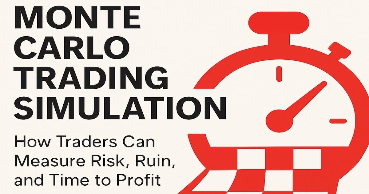 Monte Carlo Trading Simulation: How Traders Can Measure Risk, Ruin, and Time to Profit
