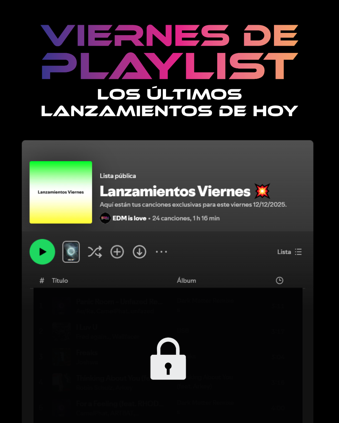🎧 New Music Friday: los lanzamientos de HOY