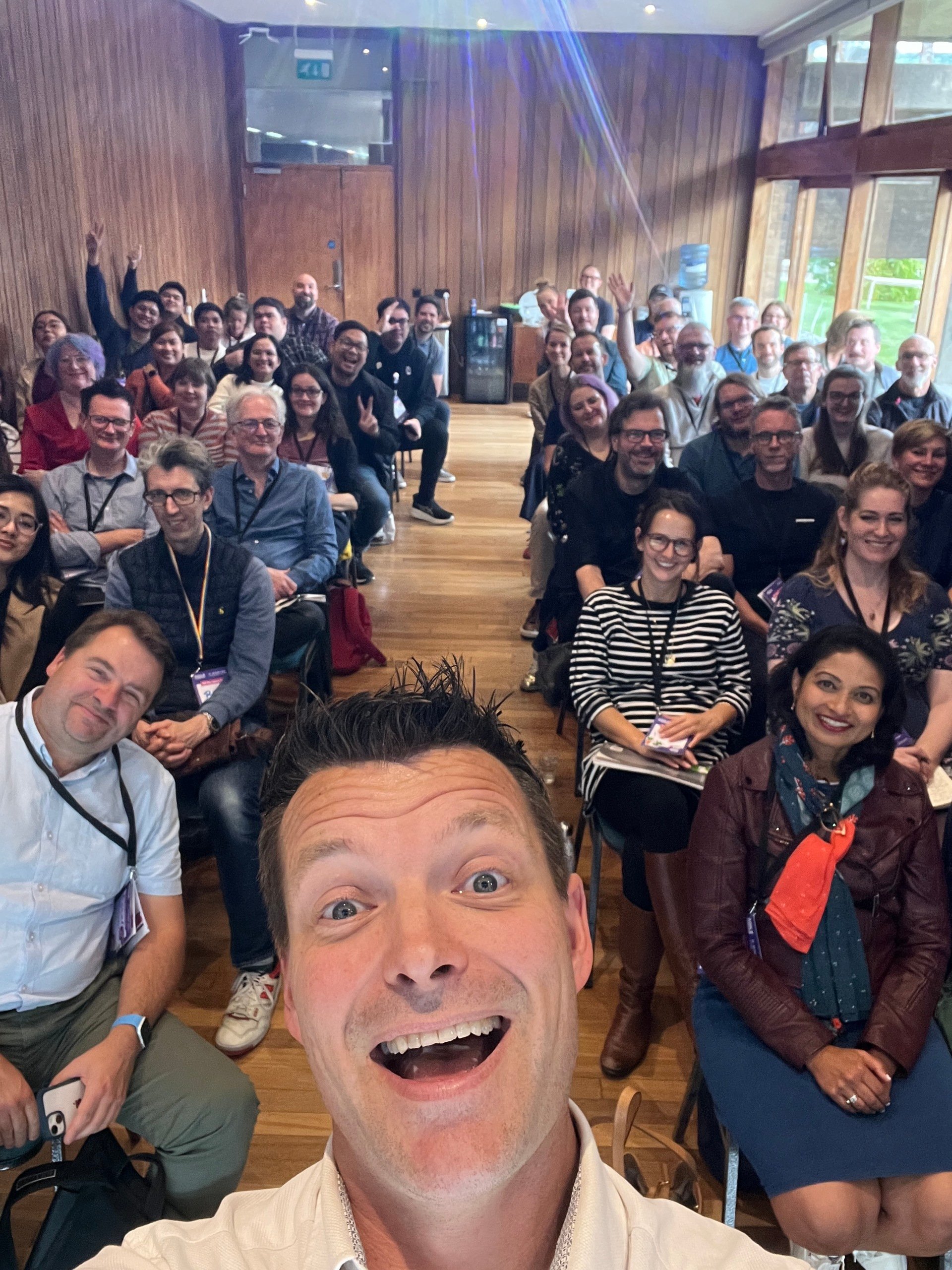 When the room is too small for the conversation