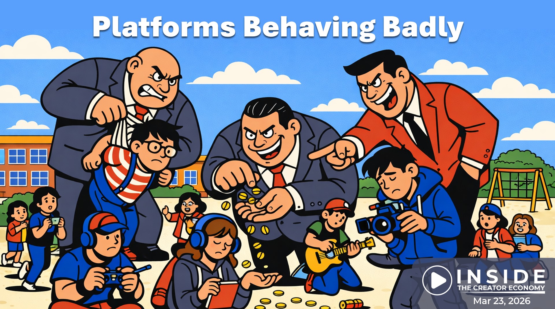 PLATFORMS BEHAVING BADLY