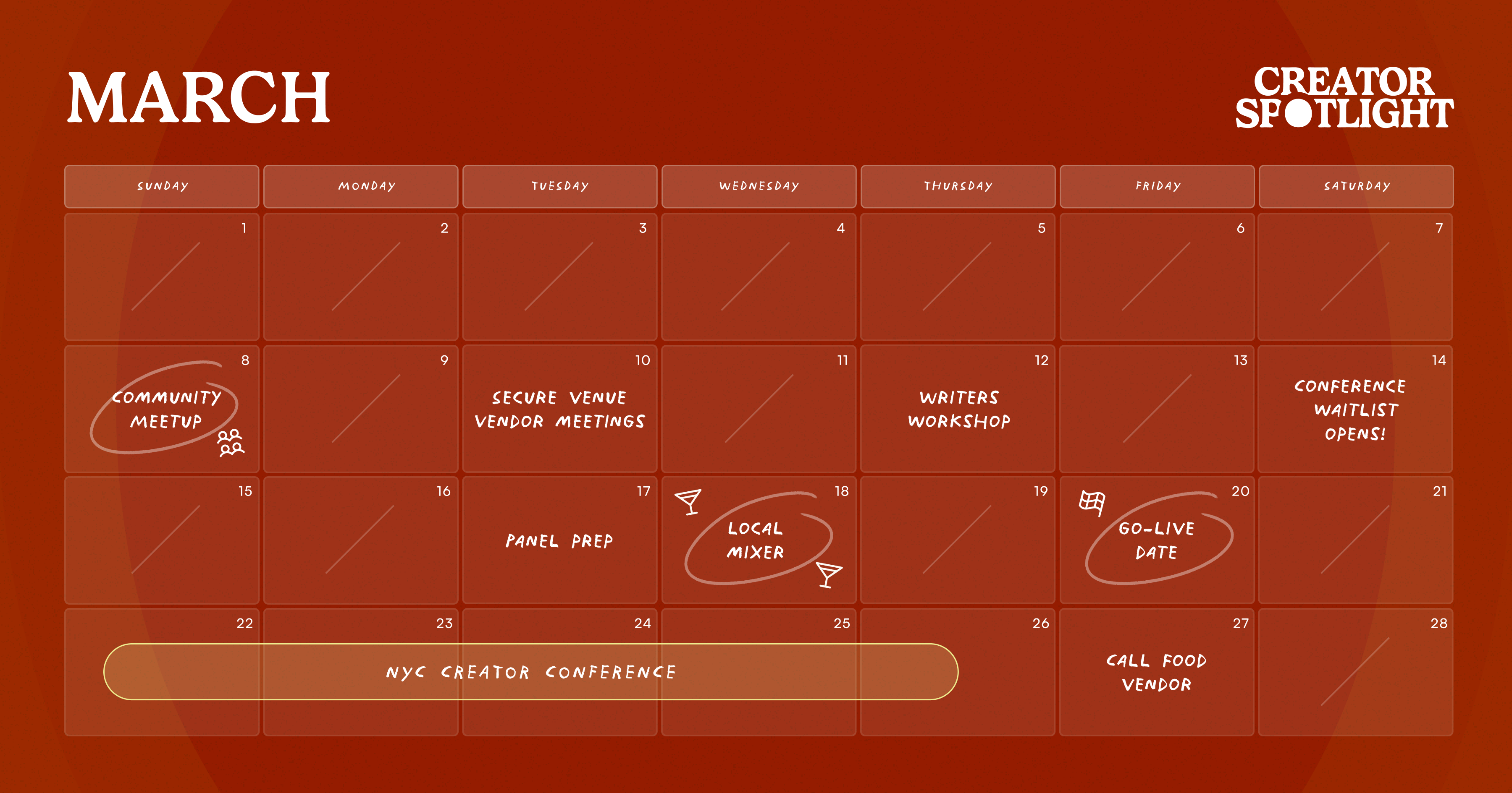 🔴 How and why creators should host events