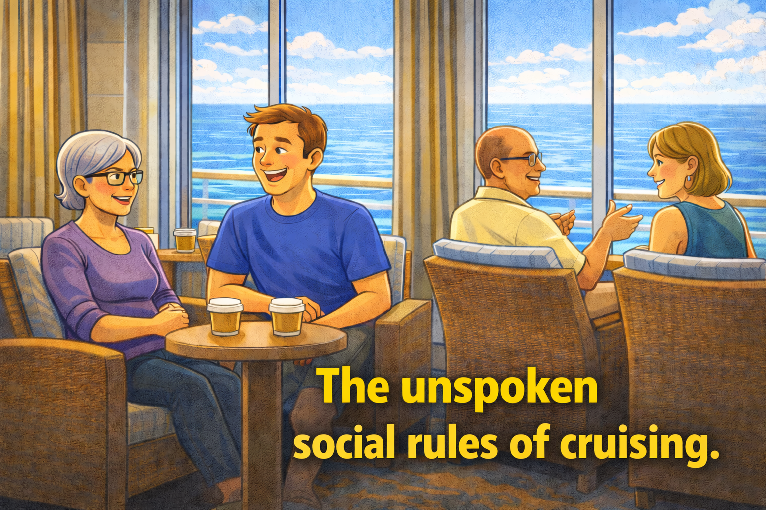 The unspoken social rules of cruising #52
