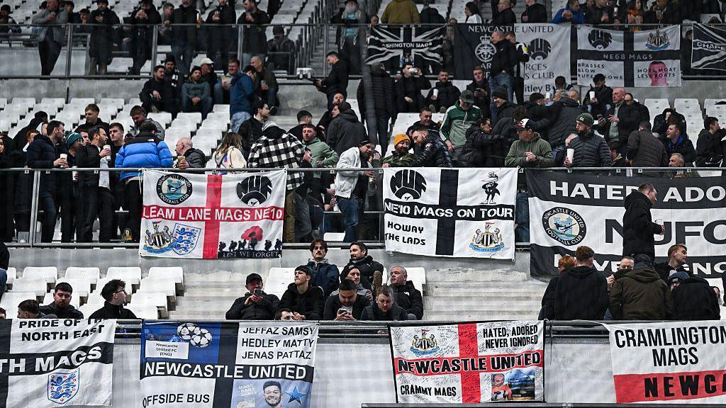 Newcastle United condemn police after Marseille chaos