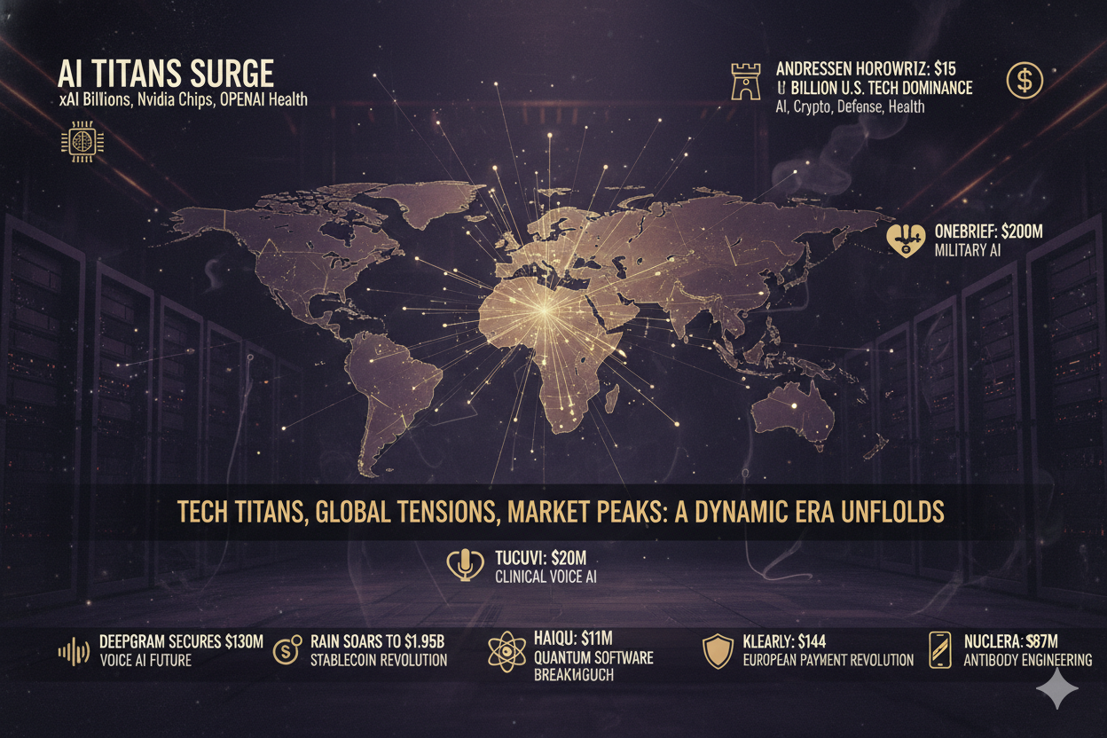 Weekly TOP Startup / VC news of January 15, 2026