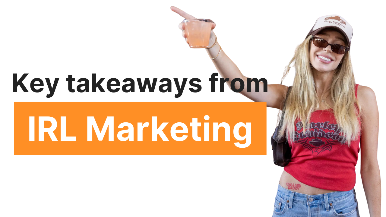  The power of in-person events