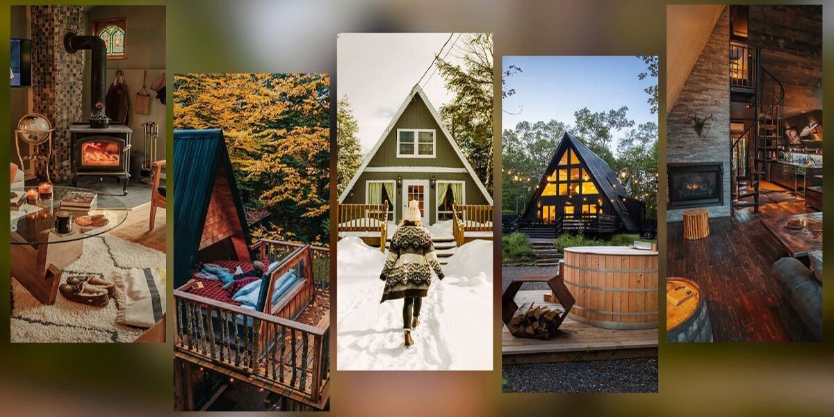 The Cutest A-Frame Airbnbs