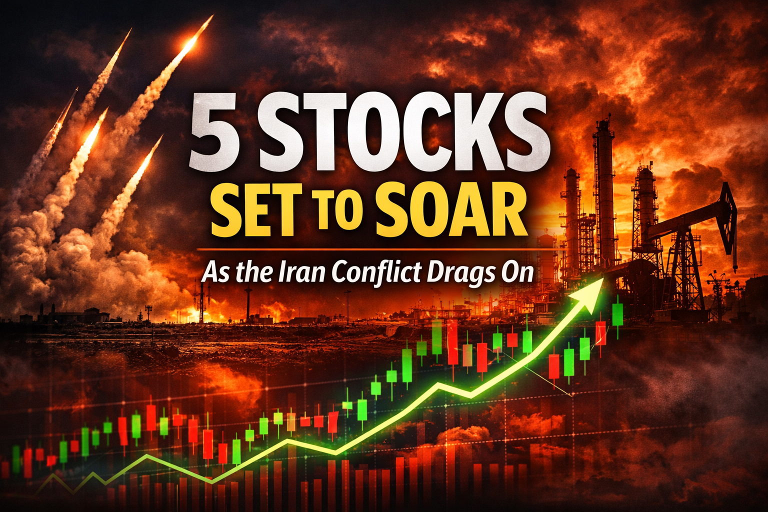 5 Stocks Set to Soar as Iran Conflict Drags On (And 3 to Dump Now)