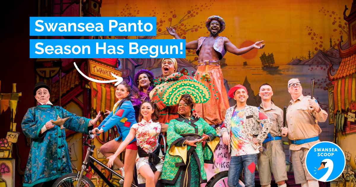 Swansea Panto Season Has Begun! 🎭🎄