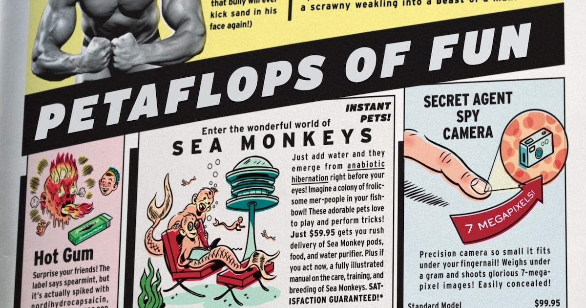 Found: Comic book ads of the future