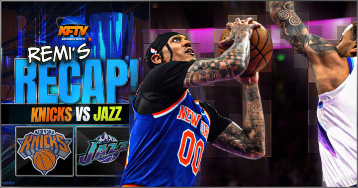 New York Knicks defeat the Utah Jazz 134-117: A second-unit pick me up