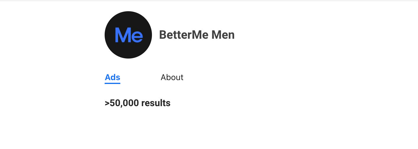 BetterMen app tested 50k creatives this year. How many did you?