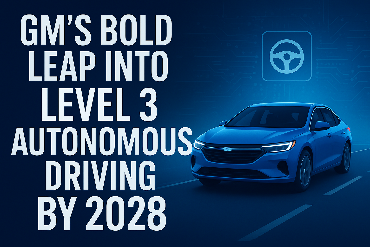 GM's Bold Leap into Level 3 Autonomous Driving by 2028